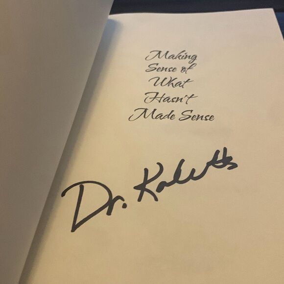 BOOK Making Sense of What Hasn’t Made Sense  Dr Ramona Roberts Signed Edition - Picture 5 of 6